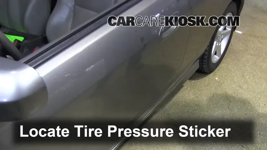 2002 Acura RSX Type-S 2.0L 4 Cyl. Tires & Wheels Check Tire Pressure